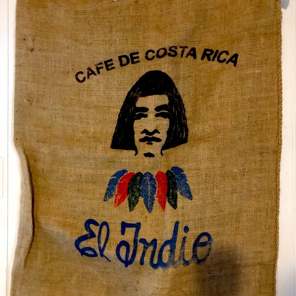 Vintage feed sack. Great condition tag of authenticity still on it.